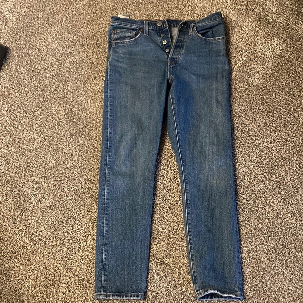 Womens 501 skinny jeans